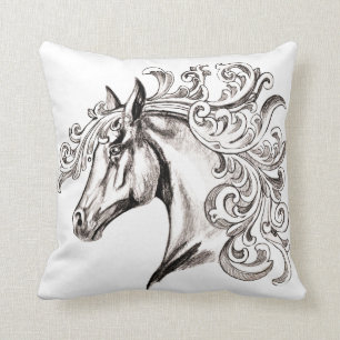 Cojín Decorativo caballo hermoso