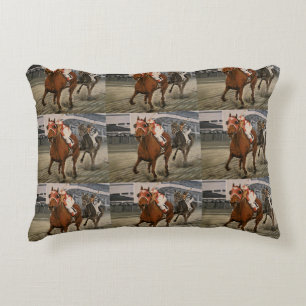 Cojín Decorativo Caballo Hermoso Deleita a Propietarios en Clásico 
