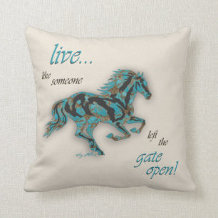 Cojín Decorativo Caballo inspirador