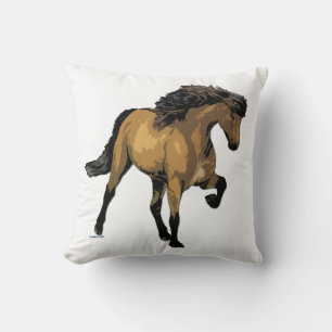 Cojín Decorativo Caballo islandés Buckskin en Nouvelle Vogue