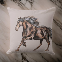 Caballo Místico Acuarela Moderno