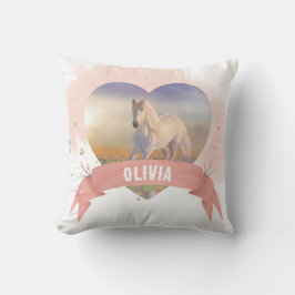 Cojín Decorativo Caballo personalizado