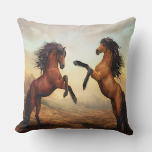 Cojín Decorativo Caballo salvaje Standoff