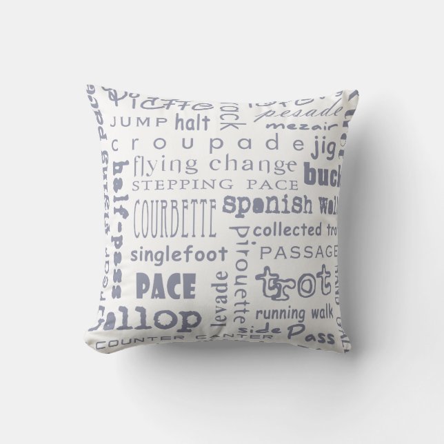 Cojín Decorativo Caballos (Anverso)