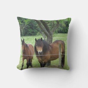 Cojín Decorativo Caballos bonitos