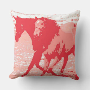 Cojín Decorativo Caballos Pop Art