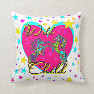 Cojín Decorativo Caballos salvajes