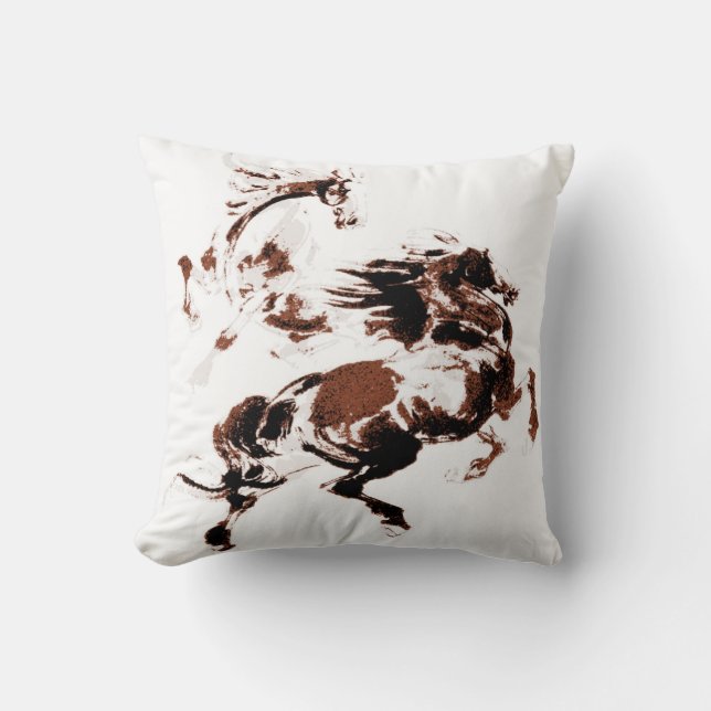 Cojín Decorativo Caballos salvajes MoJo Pillow (Anverso)