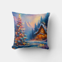 Cabaña de Navidades de Montaña Dreamy Whimsical