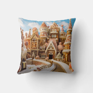 Cojín Decorativo Cabaña Mágica de Vacaciones Sueños de Repostería