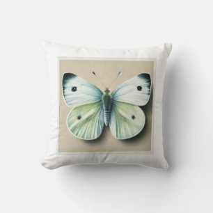 Cojín Decorativo Cabbage white butterfly 120924IREF250 - Watercolor