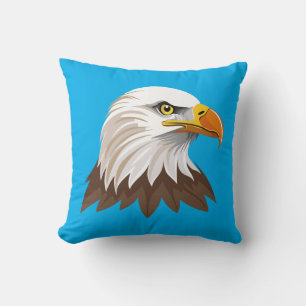 Cojín Decorativo Cabeza de águila calva
