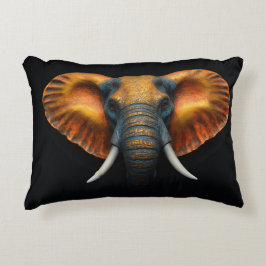 Cojín Decorativo Cabeza de elefante africano
