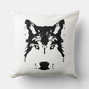 Cojín Decorativo Cabeza de lobo