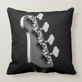 Cojín Decorativo Cabezal de la guitarra baja