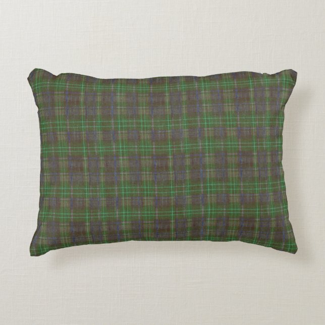 Cojín Decorativo Cabin Forest Green Tartan (Anverso)