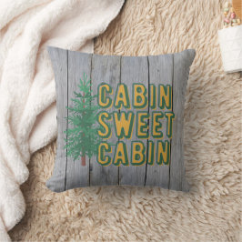 Cojín Decorativo Cabina dulce Cabina Rústico País