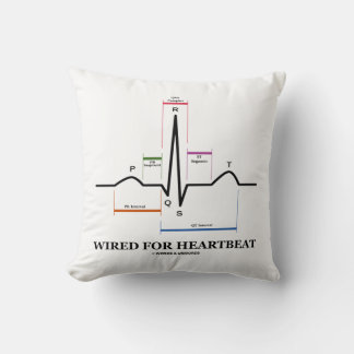 Cojín Decorativo Cableado Para El Ritmo Del Sinus ECG/EKG