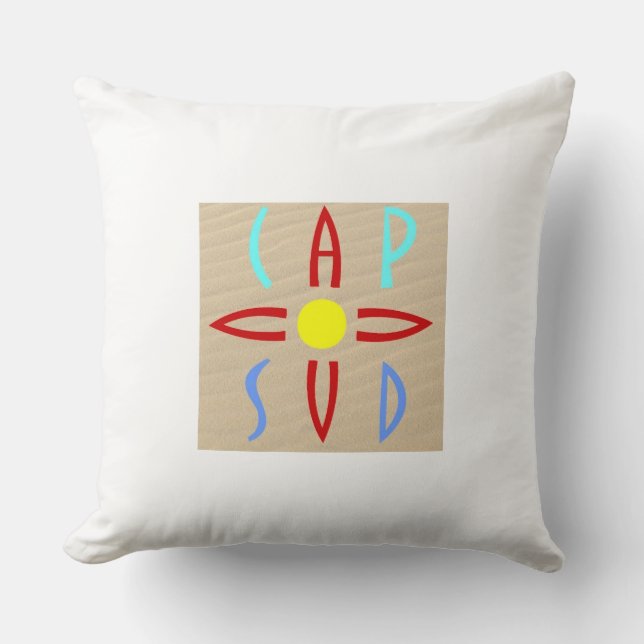 Cojín Decorativo cabo al sur (Anverso)