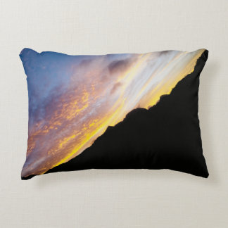 Cojín Decorativo Cabo Verde Atardecer Ardiente Fotografía del Cielo