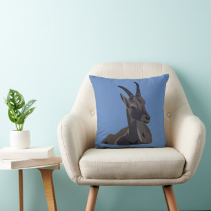 Cojín Decorativo Cabra Íbice Animal