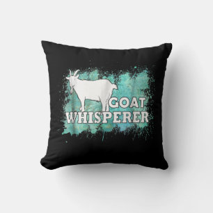 Cojín Decorativo Cabra Whisperer Cabra Granjero