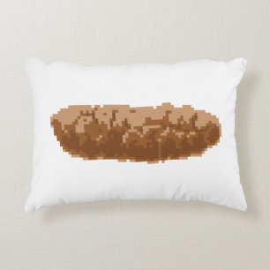 Cojín Decorativo Caca de píxeles de 8 bits
