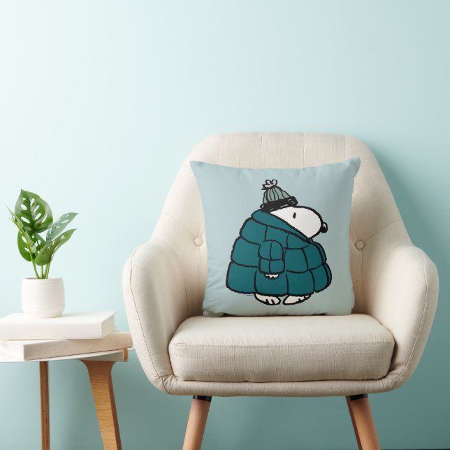 Cojín Decorativo Cacahuetes | Chaqueta Snoopy Winter Puffer (Silla)