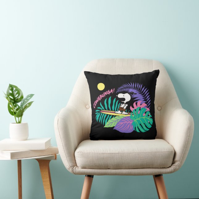 Cojín Decorativo Cacahuetes | Cowabunga Snoopy (Silla)
