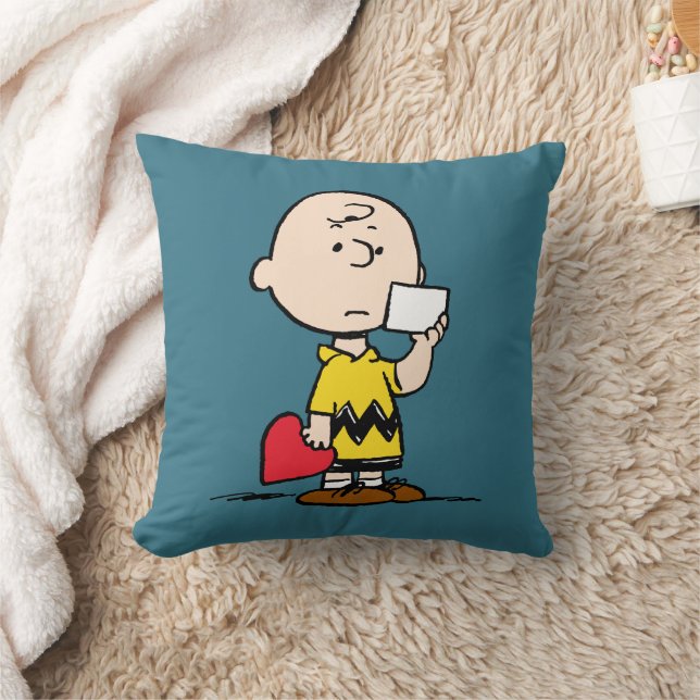 Cojín Decorativo Cacahuetes | El día de San Valentín Charlie Brown 
