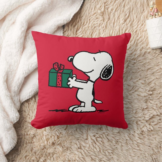 Cojín Decorativo Cacahuetes | Entrega de Navidades Snoopy (Manta)