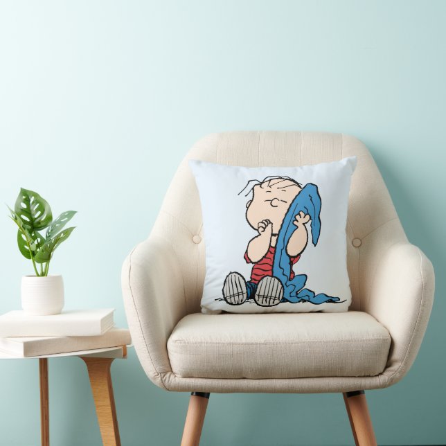 Cojín Decorativo Cacahuetes | Linus y su manta (Silla)
