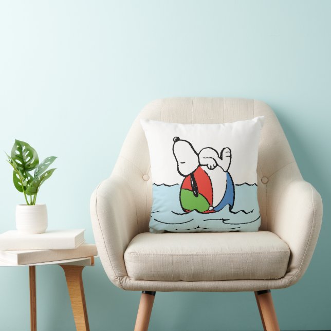 Cojín Decorativo Cacahuetes | Playa Snoopy Beach Ball (Silla)