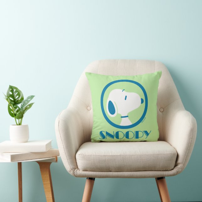 Cojín Decorativo Cacahuetes | Sueños de Deco Azul Snoopy (Silla)