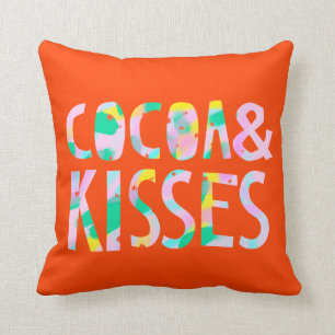 Cojín Decorativo Cacao y Besos