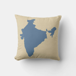 Cojín Decorativo Cachemira: Modos de especias azules para India