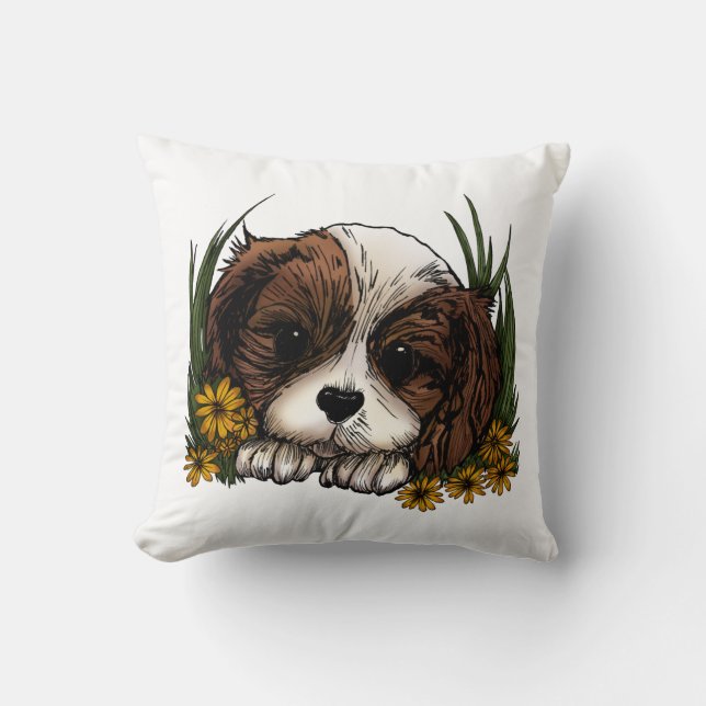 Cojín Decorativo Cachorro (Anverso)