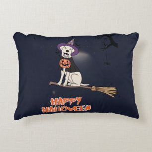 Cojín Decorativo Cachorro a la luz de la luna – Perro de Halloween