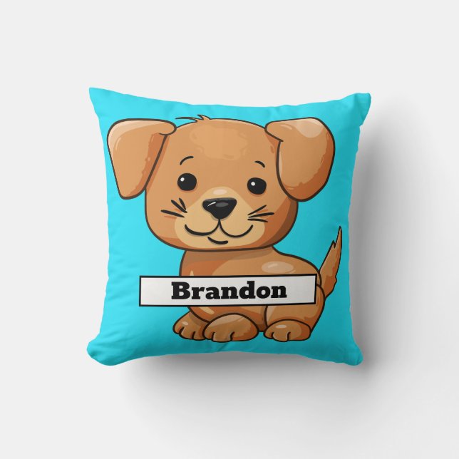 Cojín Decorativo Cachorro Adorable (Anverso)
