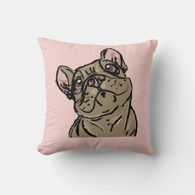 Cojín Decorativo Cachorro Bonito (Anverso)