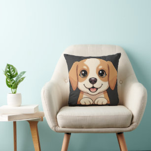 Cojín Decorativo Cachorro de Dibujos Animados Encantador