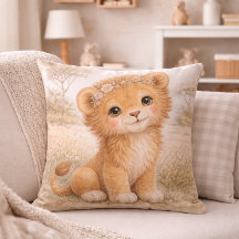 Cachorro de León Bebé Lindo Sala de Niños Neutral