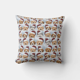 Cojín Decorativo Cachorros de Navidad