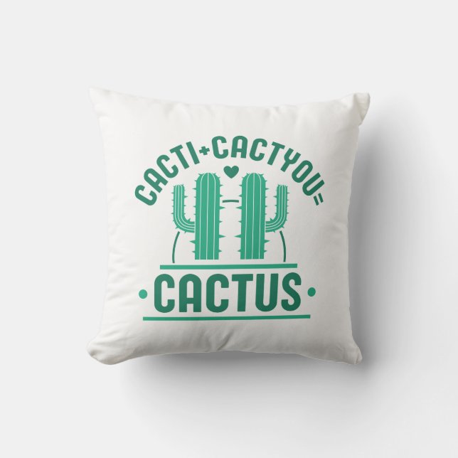 Cojín Decorativo Cacti Cactyou Cactus (Anverso)