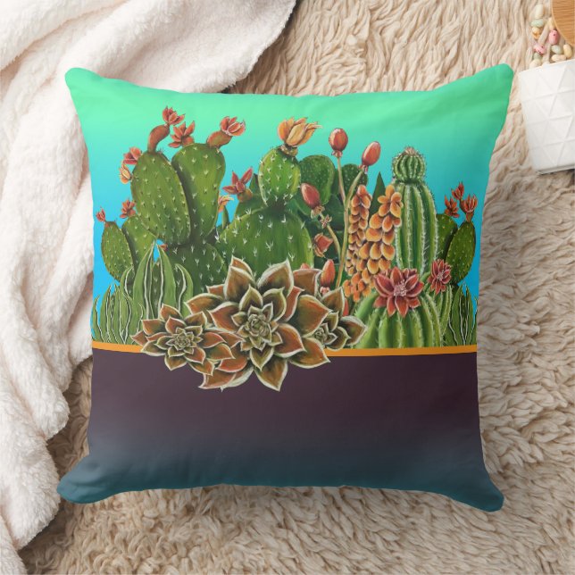 Cojín Decorativo Cacti Pillow (Manta)