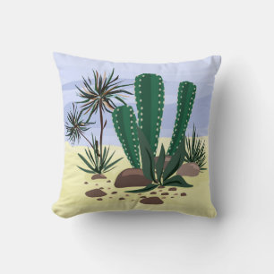 Cojín Decorativo Cacti, suculentos.