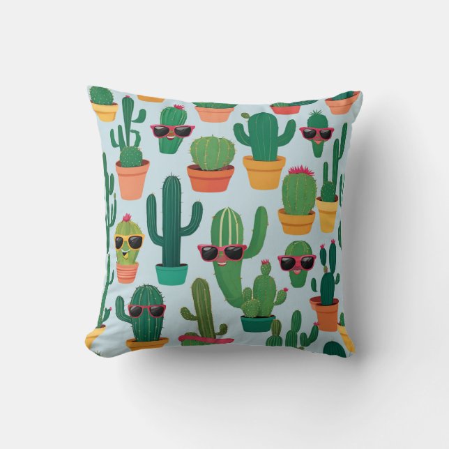 Cojín decorativo Cactus (Anverso)