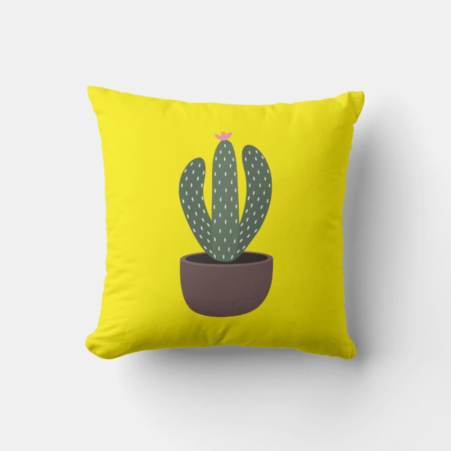 Cojín Decorativo Cactus (Anverso)