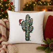 Cactus de Navidad con Luces