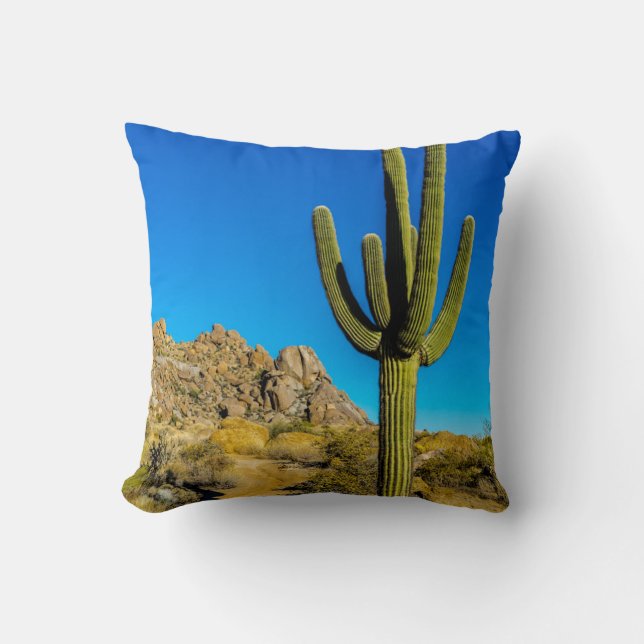 Cojín Decorativo Cactus derecho (Anverso)